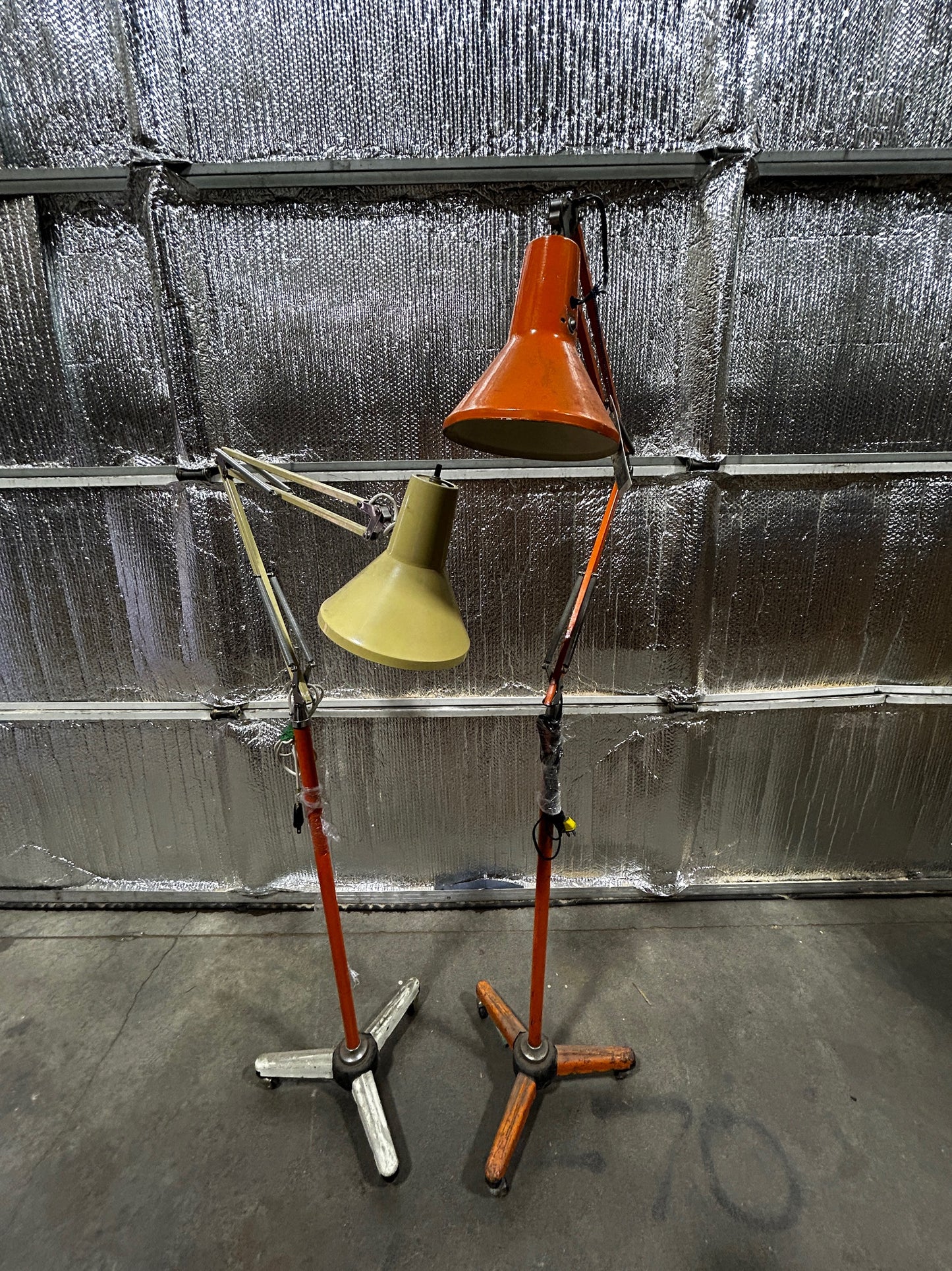 Vintage doctor's office floor lamps TF033