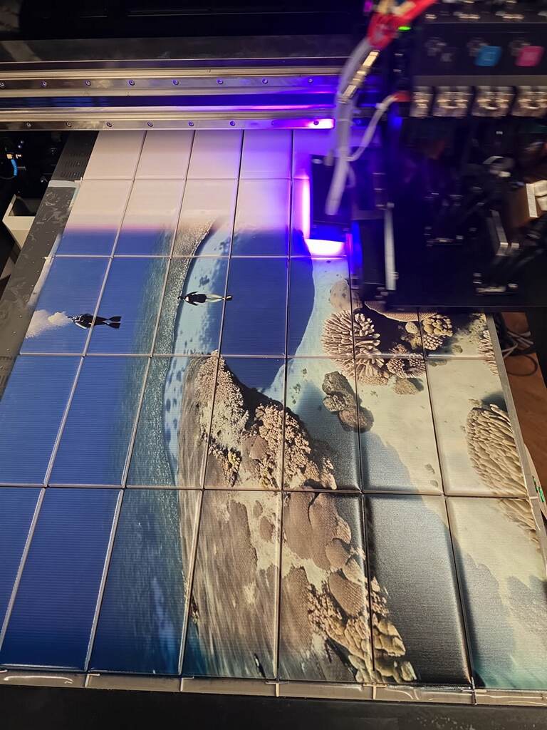 Printing on Ceramic Tiles