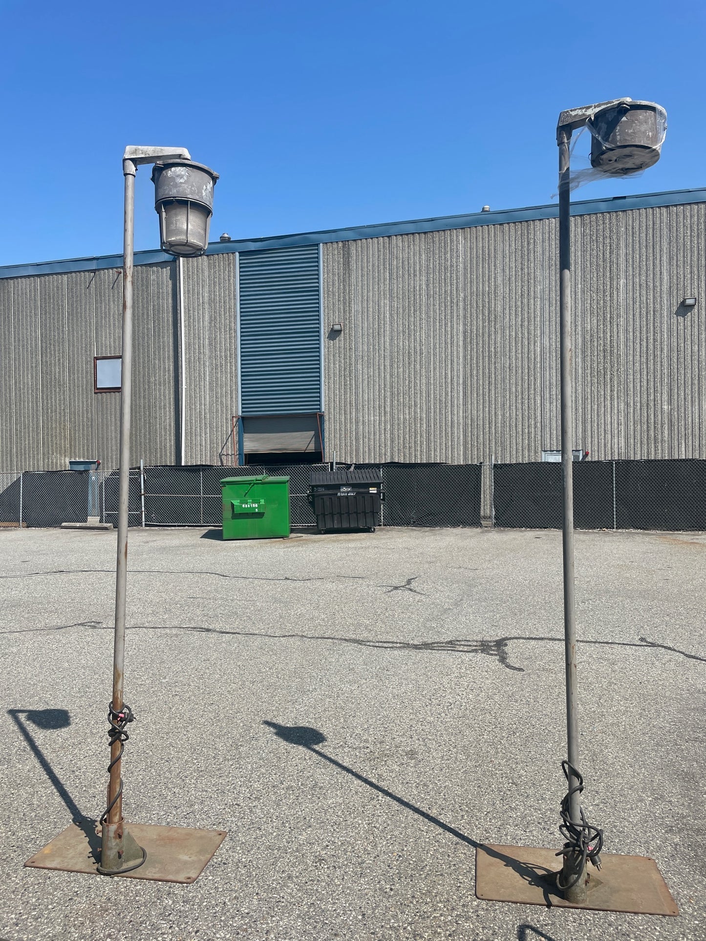 10.5ft Street Lamp posts w/ lights FOR SALE