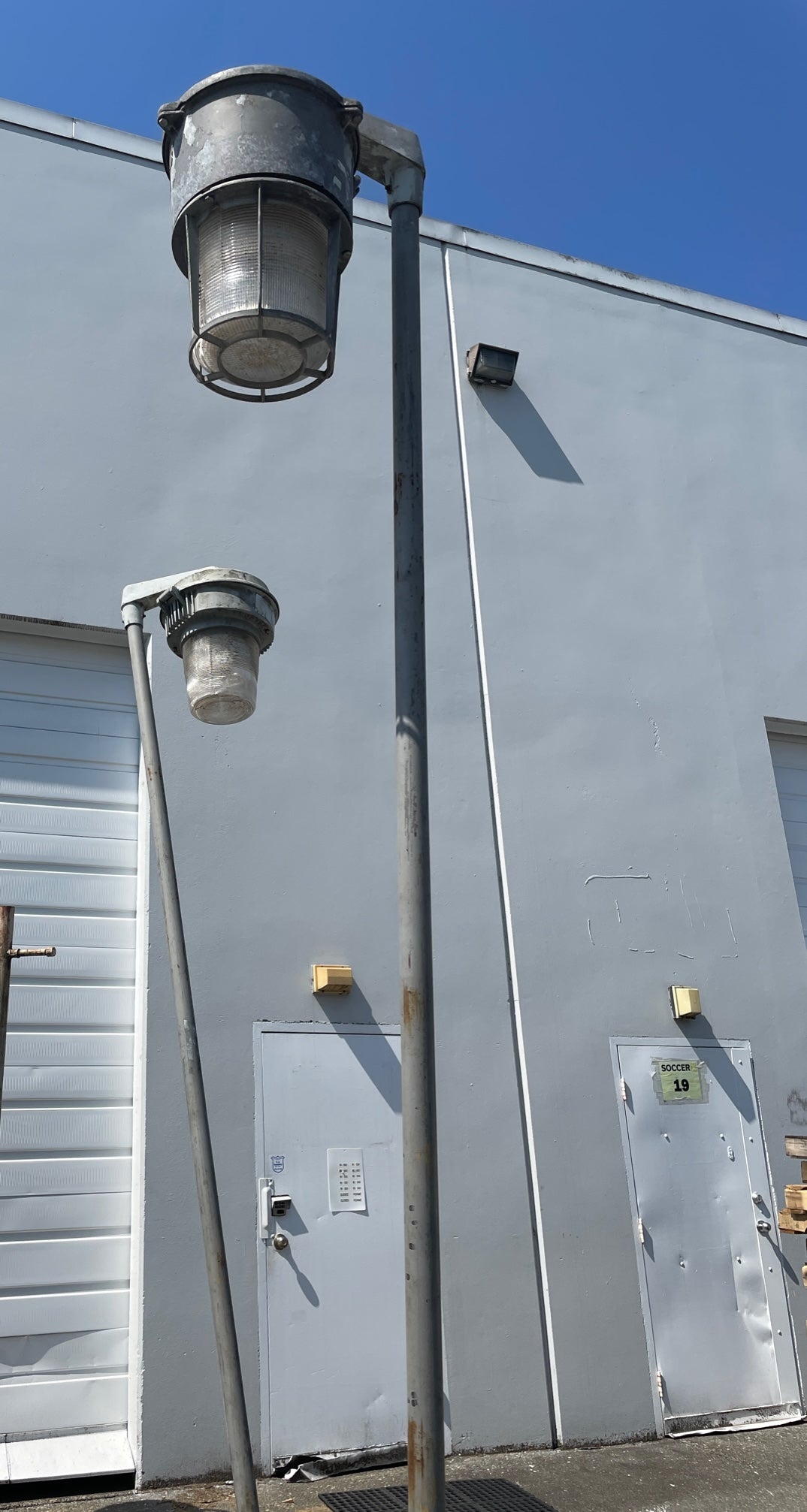 10.5ft Street Lamp posts w/ lights FOR SALE