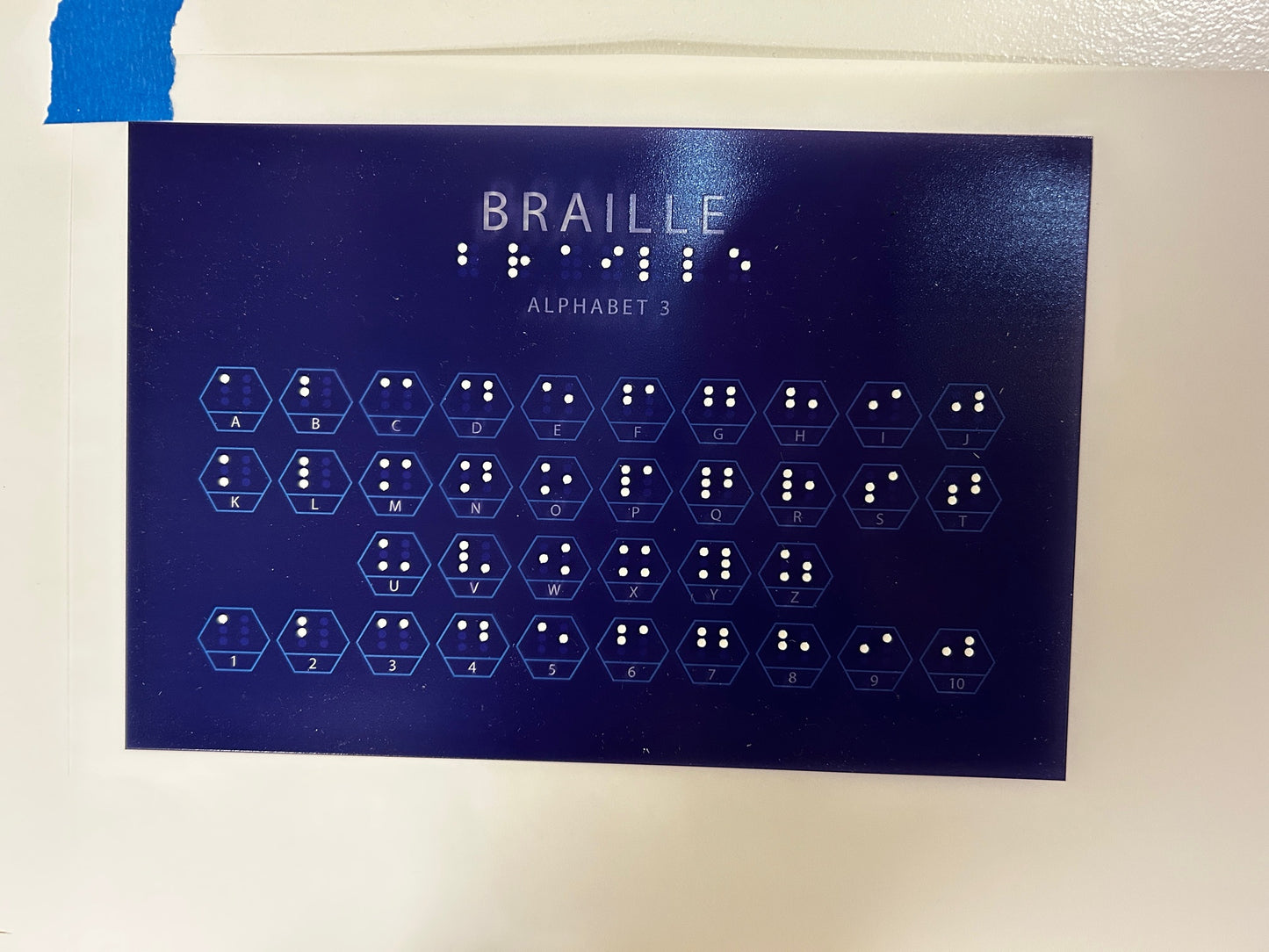 Braille and 3D textured prints