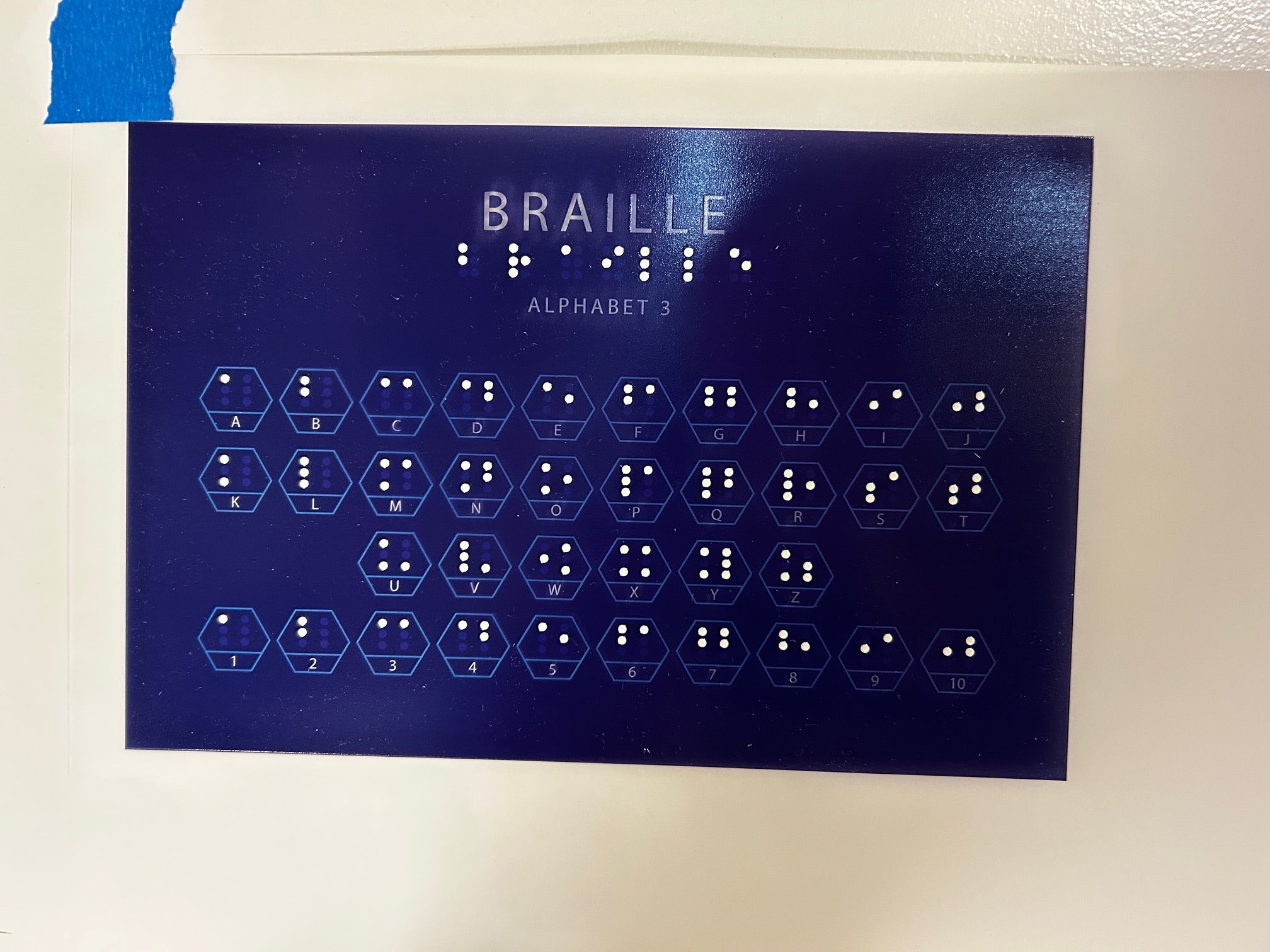 Braille and 3D textured prints
