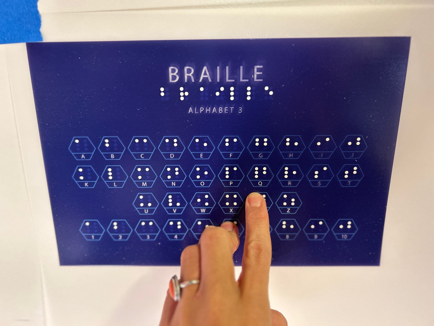 Braille and 3D textured prints