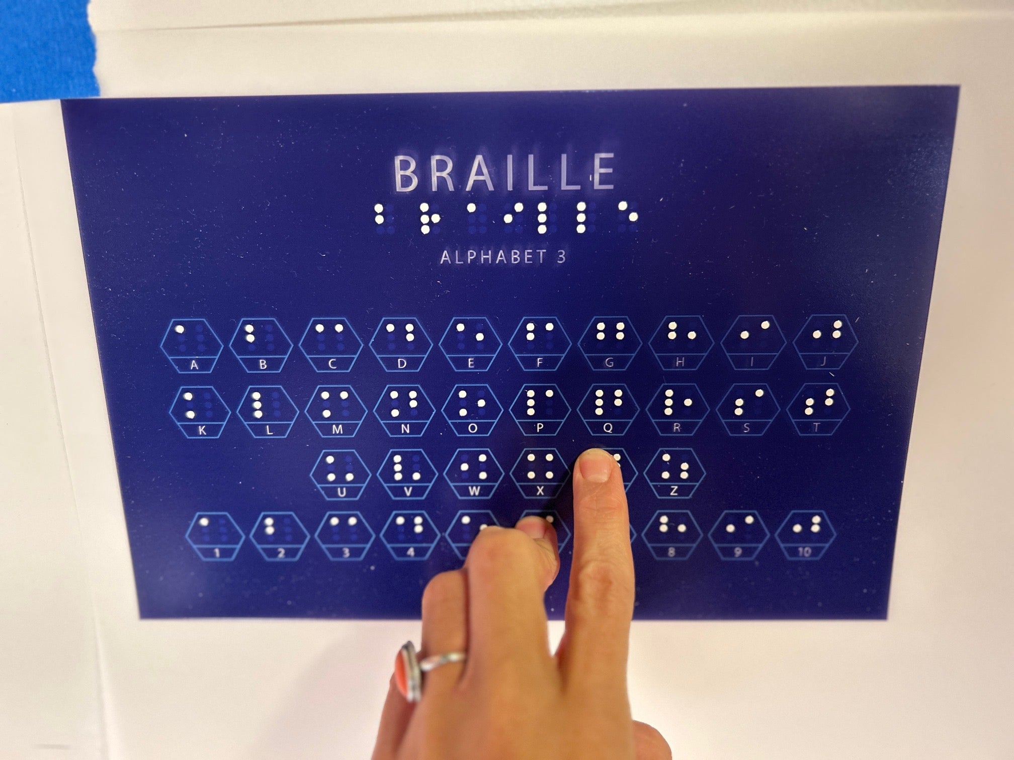 Braille and 3D textured prints