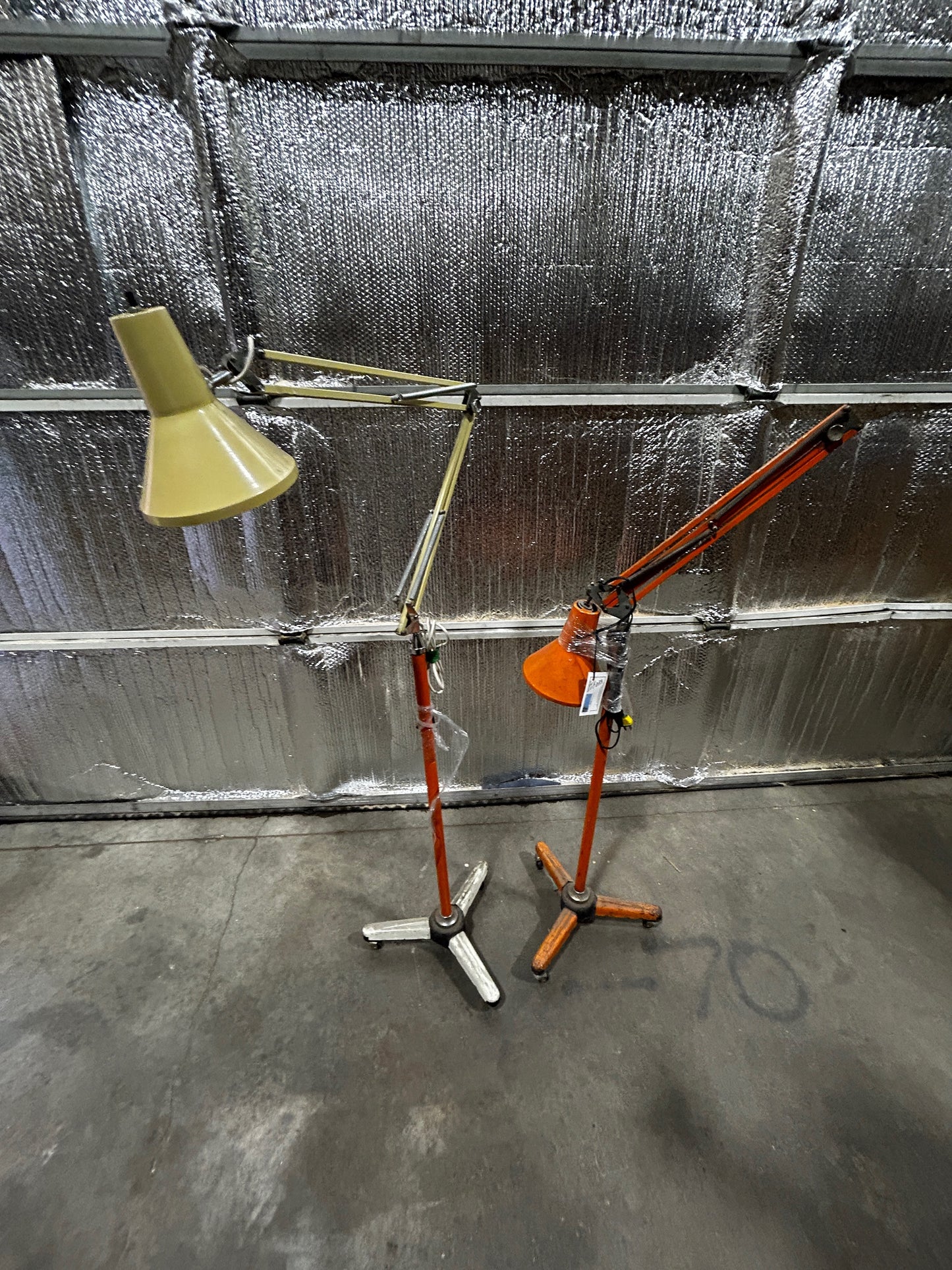 Vintage doctor's office floor lamps TF033