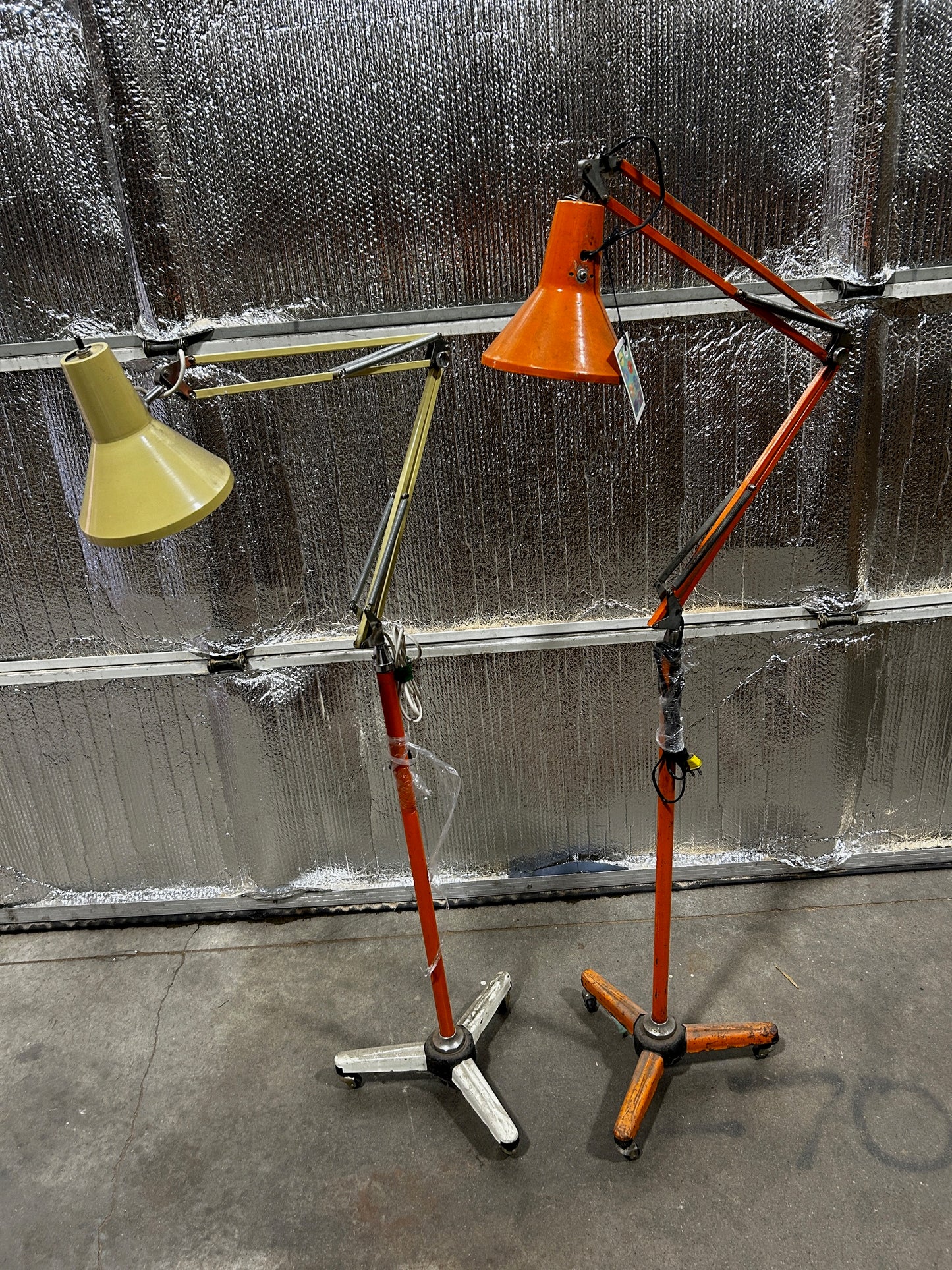 Vintage doctor's office floor lamps TF033