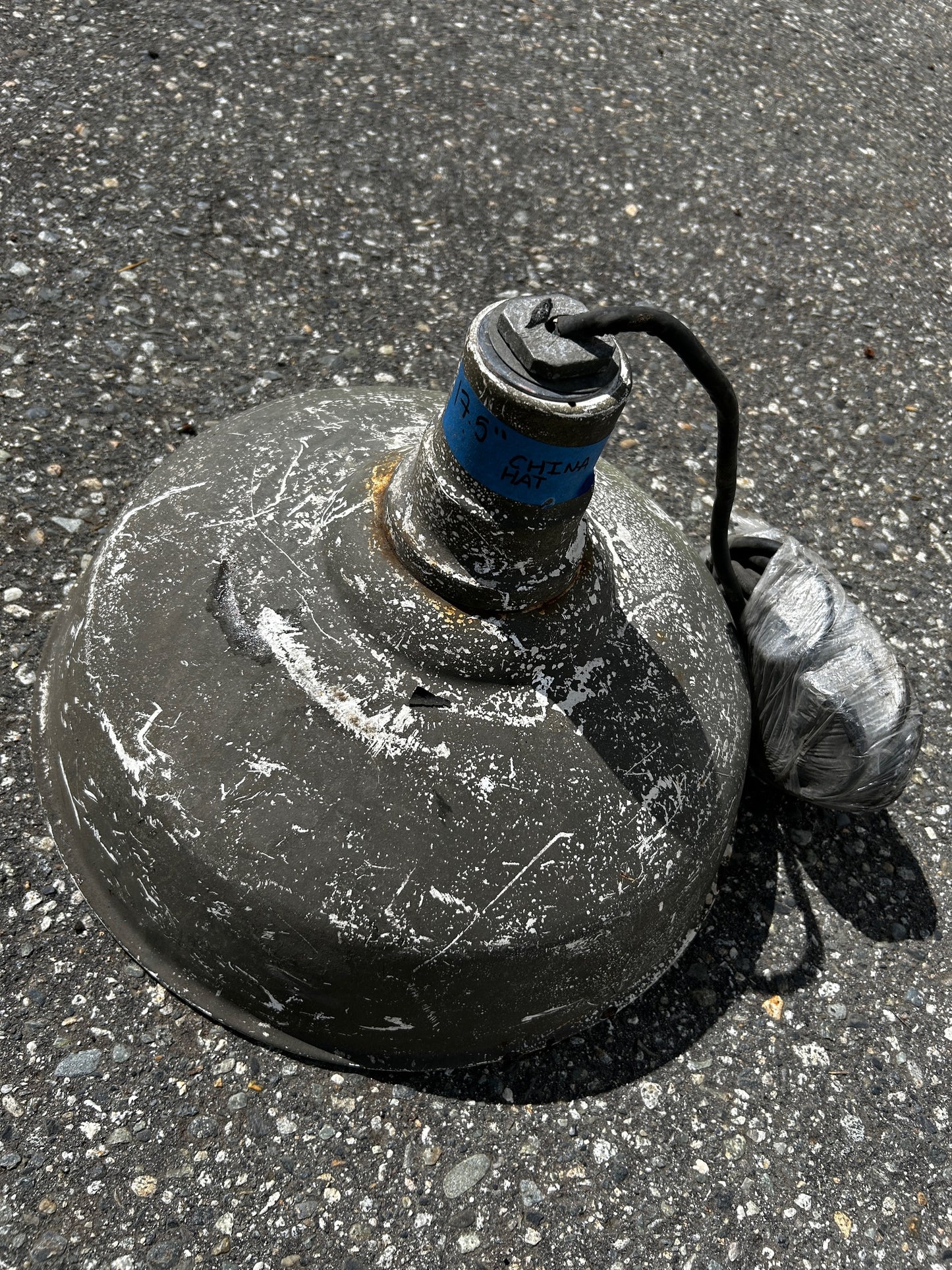 Various aged China hat pendants