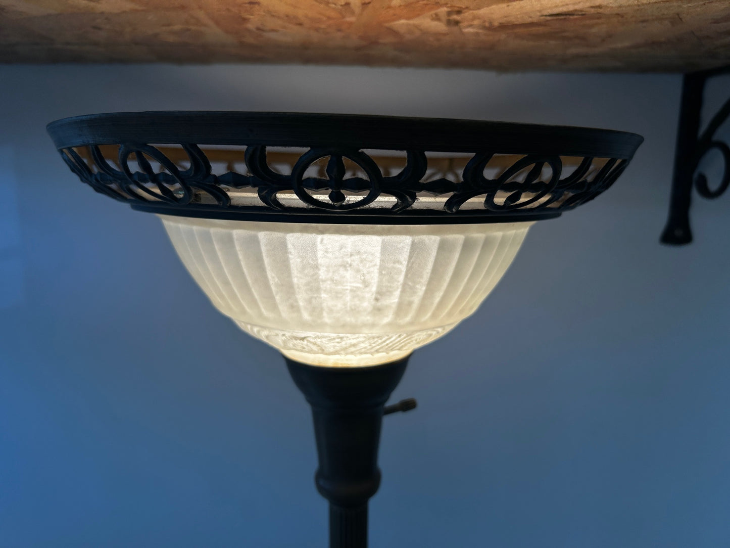 Victorian style floor lamp