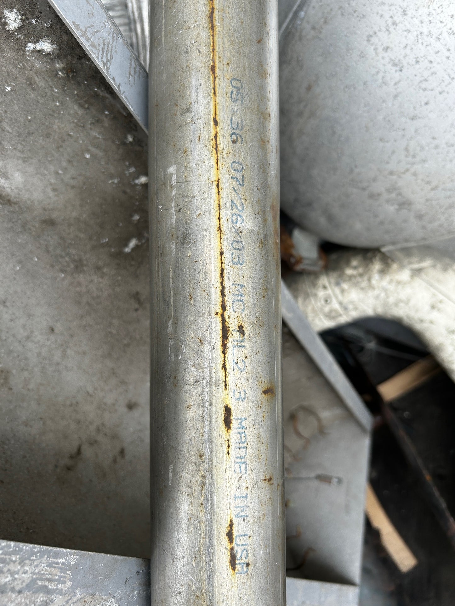 Cobra head street light with a pole