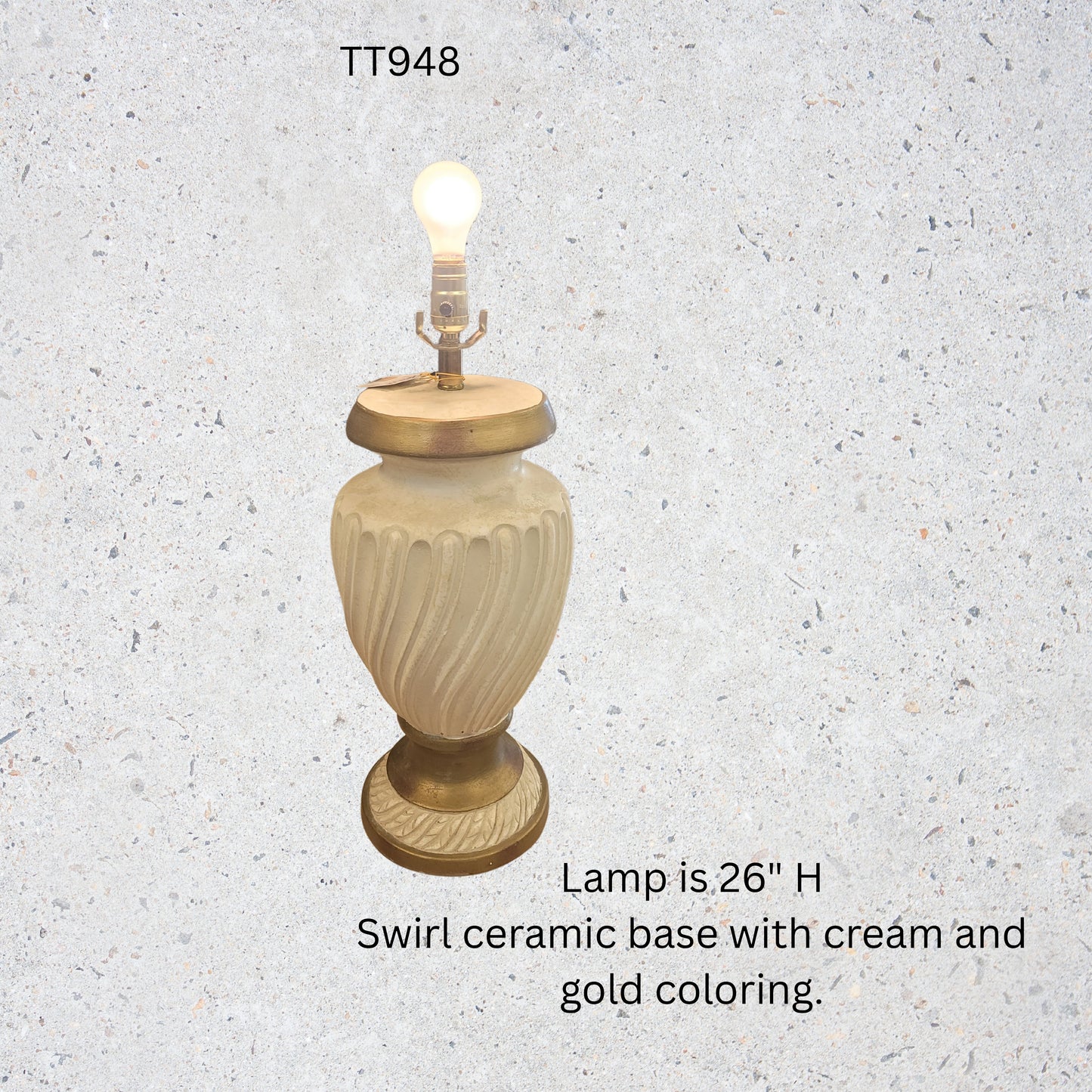 TT948 no shade... is missing