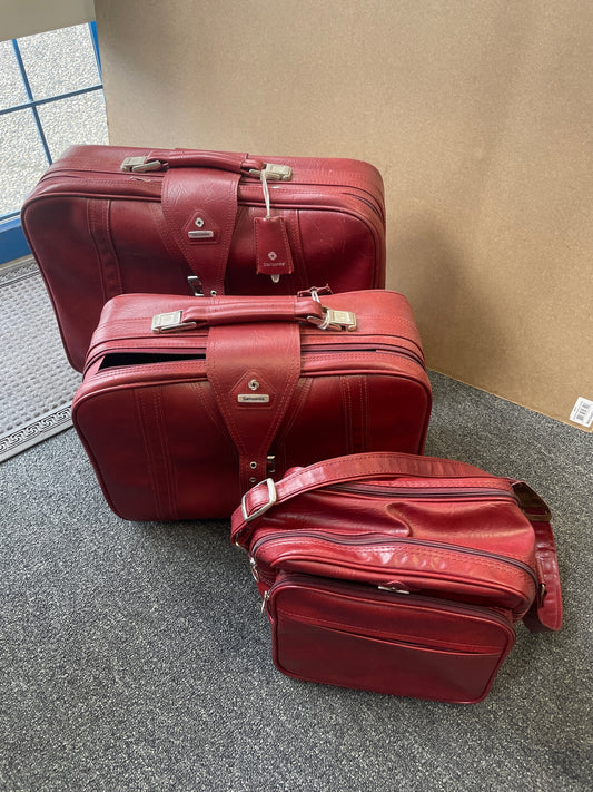 Vintage Samsonite Travel 3in1 Set