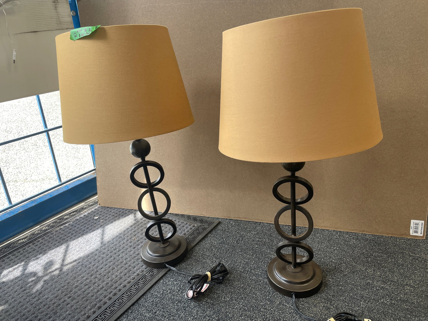 Two Traditional Table Lamps