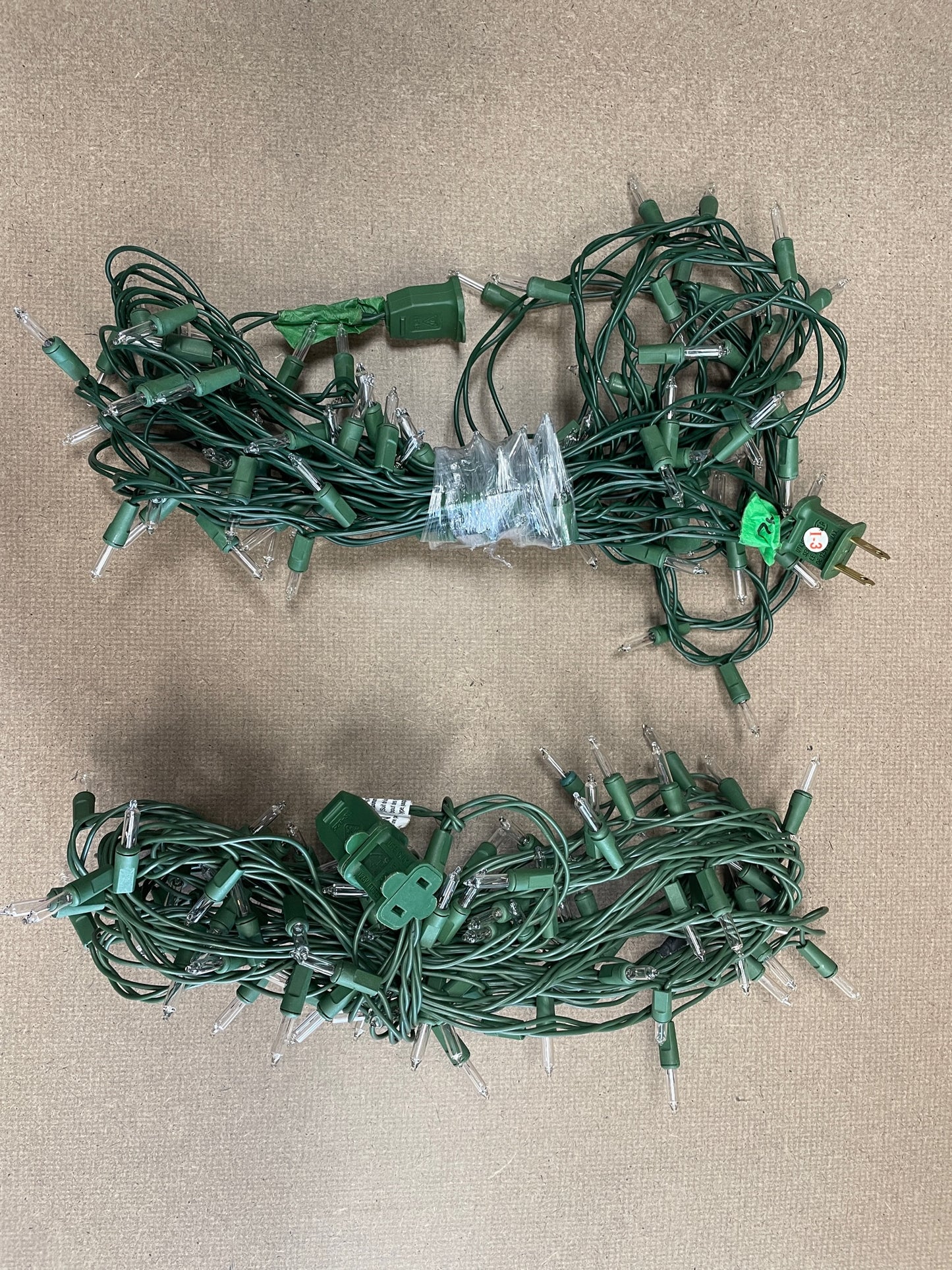 Green strand Clear Twinkie Lights Misc. length